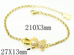 Stainless Steel Jewelry Wholesale - Stainless Steel Bracelets - HY90B0463HPW