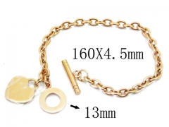 Stainless Steel Jewelry Wholesale - Stainless Steel Bracelets - HY22B0613HLZ