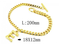 Stainless Steel Jewelry Wholesale - Stainless Steel Bracelets - HY06B1039PB