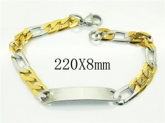 Stainless Steel Jewelry Wholesale - Stainless Steel Bracelets - HY40B1329KJ