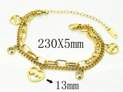 Stainless Steel Jewelry Wholesale - Stainless Steel Bracelets - HY24B0127NLZ
