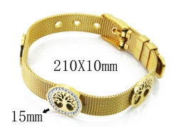 Stainless Steel Jewelry Wholesale - Stainless Steel Bracelets - HY24B0071HNO