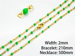 Stainless Steel Jewelry Wholesale - Stainless Steel Chains - HY70S0080MLG