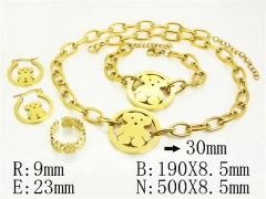 Stainless Steel Jewelry Wholesale - Stainless Steel Jewelry Sets - HY50S0671IOV