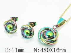 Stainless Steel Jewelry Wholesale - Stainless Steel Jewelry Sets - HY59S1906HHA