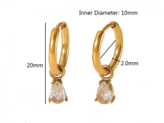 Stainless Steel Jewelry Wholesale - Stainless Steel Earrings - HY0158E0136