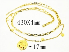 Stainless Steel Jewelry Wholesale - Stainless Steel Necklaces - HY24N0133HKB