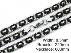 Wholesale Stainless Steel Bracelets & Necklaces Sets - HY55S0127I20