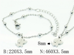 Wholesale Stainless Steel Bracelets & Necklaces Sets - HY91S1226HVV