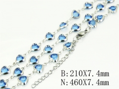Wholesale Stainless Steel Bracelets & Necklaces Sets - HY39S0119HJS