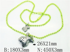 Wholesale Stainless Steel Bracelets & Necklaces Sets - HY21S0295IJR