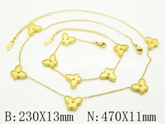 Wholesale Stainless Steel Bracelets & Necklaces Sets - HY30S0182IWW