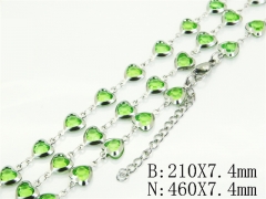 Wholesale Stainless Steel Bracelets & Necklaces Sets - HY39S0121HJS