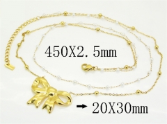 Stainless Steel Jewelry Wholesale - Stainless Steel Necklaces - HY30N0121HJL