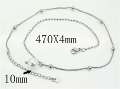 Stainless Steel Jewelry Wholesale - Stainless Steel Necklaces - HY30N0089NL