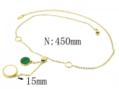 Stainless Steel Jewelry Wholesale - Stainless Steel Necklaces - HY54NE0394HJX