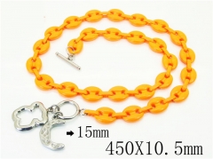 Wholesale Stainless Steel Bracelets & Necklaces Sets - HY21S0173IMT