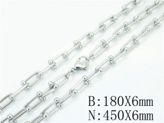 Wholesale Stainless Steel Bracelets & Necklaces Sets - HY53S0005IHR