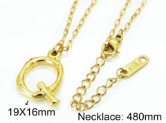 Stainless Steel Jewelry Wholesale - Stainless Steel Necklaces - HY09N0273MQ
