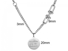 Stainless Steel Jewelry Wholesale - Stainless Steel Necklaces - HY0132N028