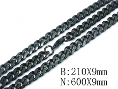 Wholesale Stainless Steel Bracelets & Necklaces Sets - HY40S0401IKG