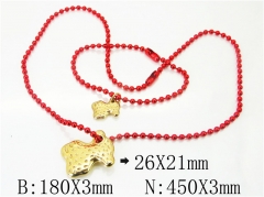 Wholesale Stainless Steel Bracelets & Necklaces Sets - HY21S0290ILS