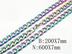 Wholesale Stainless Steel Bracelets & Necklaces Sets - HY40S0517HNL