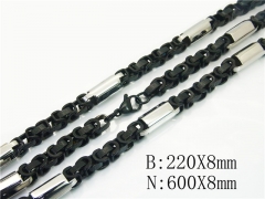 Wholesale Stainless Steel Bracelets & Necklaces Sets - HY55S0888IIR