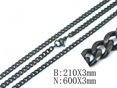 Wholesale Stainless Steel Bracelets & Necklaces Sets - HY40S0353HILW