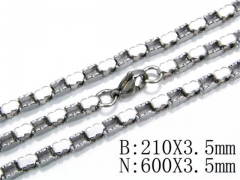 Wholesale Stainless Steel Bracelets & Necklaces Sets - HY40S0051M5