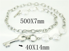 Stainless Steel Jewelry Wholesale - Stainless Steel Necklaces - HY21N0159HMD