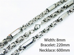 Wholesale Stainless Steel Bracelets & Necklaces Sets - HY55S0575IWW