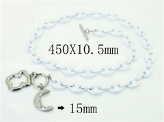 Wholesale Stainless Steel Bracelets & Necklaces Sets - HY21S0172IMF