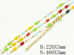 Wholesale Stainless Steel Bracelets & Necklaces Sets - HY39S0114HLL