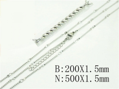 Wholesale Stainless Steel Bracelets & Necklaces Sets - HY70S0562LL