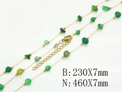 Wholesale Stainless Steel Bracelets & Necklaces Sets - HY53S0300HKL