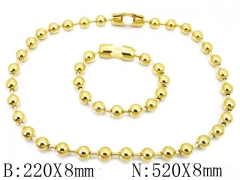 Wholesale Stainless Steel Bracelets & Necklaces Sets - HY39S0508IHX