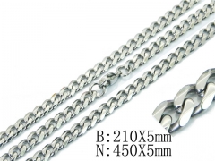 Wholesale Stainless Steel Bracelets & Necklaces Sets - HY40S0354HZL