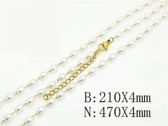 Wholesale Stainless Steel Bracelets & Necklaces Sets - HY53S0312NL