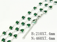 Wholesale Stainless Steel Bracelets & Necklaces Sets - HY39S0120HJW