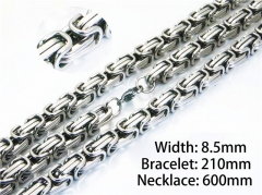Wholesale Stainless Steel Bracelets & Necklaces Sets - HY40S0275IHF