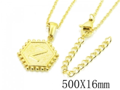 Stainless Steel Jewelry Wholesale - Stainless Steel Necklaces - HY06N0533PZ
