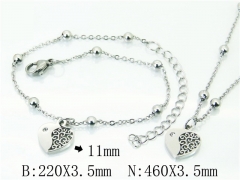 Wholesale Stainless Steel Bracelets & Necklaces Sets - HY91S1234HEE