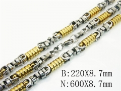 Wholesale Stainless Steel Bracelets & Necklaces Sets - HY55S0890IJD