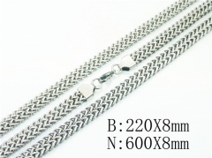 Wholesale Stainless Steel Bracelets & Necklaces Sets - HY61S0630IML