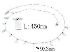 Stainless Steel Jewelry Wholesale - Stainless Steel Necklaces - HY54N0347PR