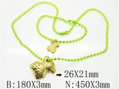 Wholesale Stainless Steel Bracelets & Necklaces Sets - HY21S0296ILX