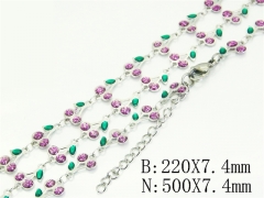 Wholesale Stainless Steel Bracelets & Necklaces Sets - HY39S0117HLW
