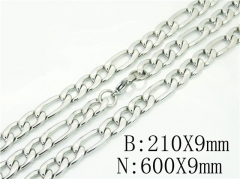 Wholesale Stainless Steel Bracelets & Necklaces Sets - HY40S0476HJC