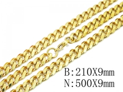 Wholesale Stainless Steel Bracelets & Necklaces Sets - HY40S0395IIE